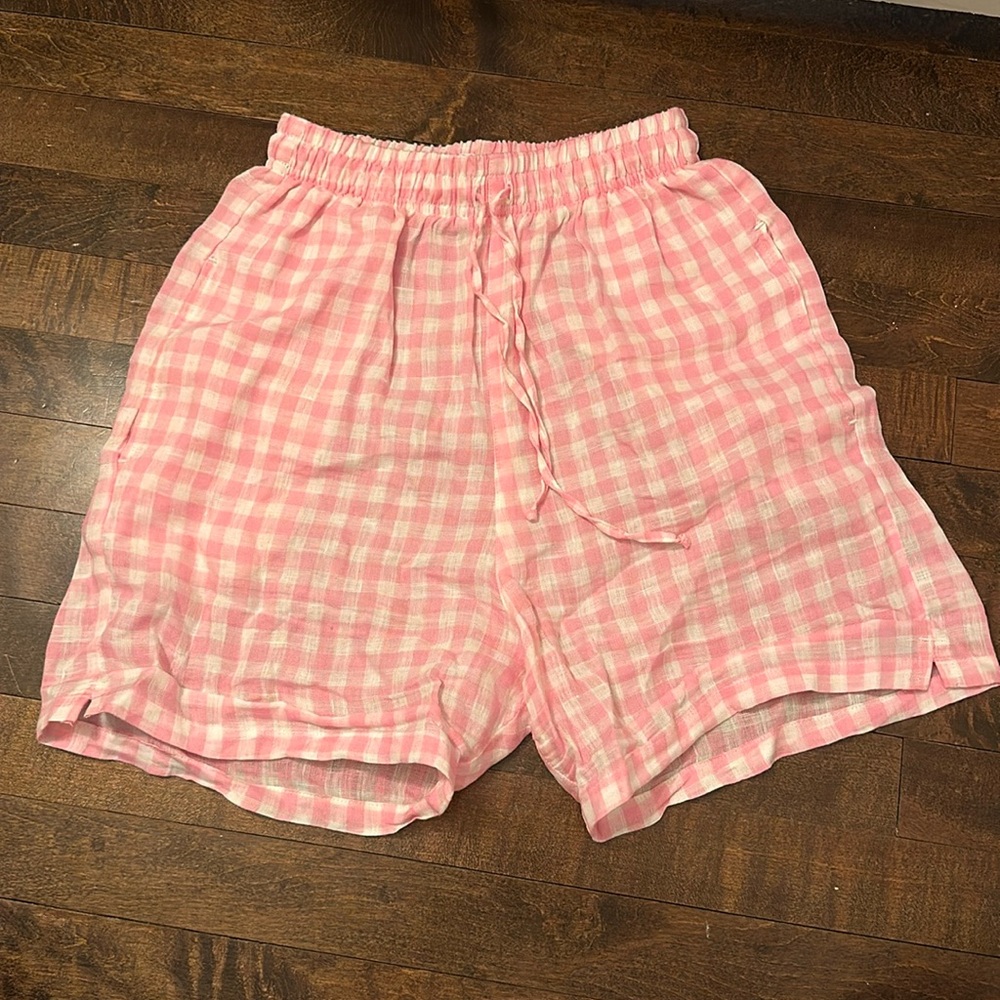 Frankie’s Bikinis Linen Shorts